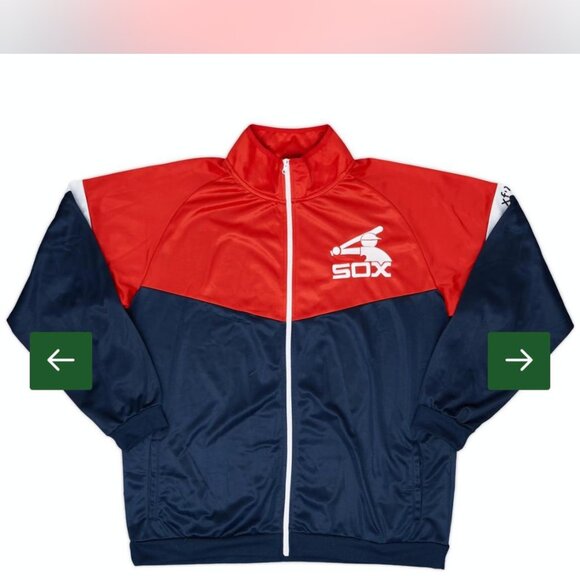 MENS CHICAGO WHITE SOX LIGHT WEIGHT JACKET - Picture 1 of 4